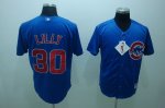 Baseball Jerseys chicago cubs #30 lilly blue