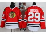 NHL Chicago Blackhawks #29 Bickell Red 2015 Stanley Cup Champion