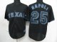 mlb jerseys texas rangers #25 napoli black fashion cheap jersey