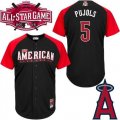 Angels of Anaheim #5 Albert Pujols Black 2015 All-Star American