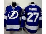 NHL Tampa Bay Lightning #27 Jonathan Drouin blue jerseys