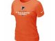 Women BAtlanta Falcons orange T-Shirt