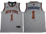nba new york knicks #1 stoudemire white jerseys [revolution 30 s