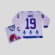 Hockey Jerseys quebec nordiques #19 sakic white(ccm)