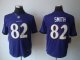 nike nfl baltimore ravens #82 smith purple jerseys [nike limited