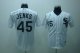Baseball Jerseys chicago white sox #45 jenks white(black strip)