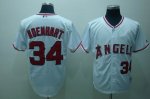 Baseball Jerseys los angeles angels #34 adenhart white