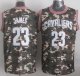 nba cleveland cavaliers #23 lebron james camo stealth collection stitched jerseys