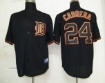 MLB jerseys Detroit Tigers #24 Cabrera Black Fashion