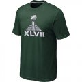 NFL Super Bowl XLVII Logo D.Green T-Shirt
