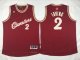 nba cleveland cavaliers #2 kyrie Irving red 2016 new jerseys [Ch