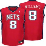 Basketball Jerseys New Jersey Nets Deron Williams #8 Red