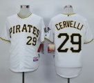 MLB Jersey Pittsburgh Pirates #29 Francisco Cervelli White Cool