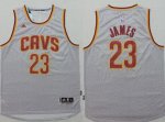 nba cleveland cavaliers #23 lebron james grey fashion stitched jerseys