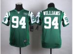 Youth Nike Nike New York Jets #94 Leonard Williams Green jerseys