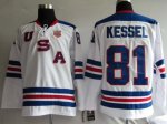 Hockey Jerseys team usa #81 kessel 2010 olympic white