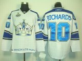 nhl los angeles kings #10 richards white [2012 stanley cup]