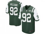 Youth Nike New York Jets #92 Leonard Williams Green Jerseys
