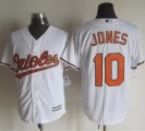 MLB Jersey Baltimore Orioles #10 Adam Jones White New Cool Base