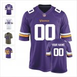 Custom Minnesota Vikings Tame Any Player Name and Number Cheap Jerseys
