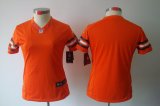 nike women nfl chicago bears blank orange jerseys [nike limited]