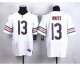 nike chicago bears #13 white white elite jerseys