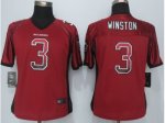 Women Nike Tampa Bay Buccaneers #3 Winston Red Drift Fashion Jer