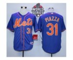 2015 World Series mlb jerseys new york mets #31 piazza blue