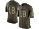 nike nfl green bay packers #18 randall cobb army green salute to service limited jerseys