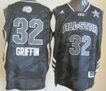 2013 nba all star los angeles clippers #32 blake griffin black j