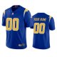 Los Angeles Chargers Custom Royal 2020 2nd Alternate Vapor Limited Jersey - Men's