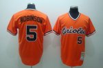 Baseball Jerseys baltimore orioles #5 robinson m&n orange