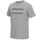 golden state warriors adidas on-court climalite ultimate t-shirt gray