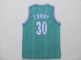 nba Charlotte Hornets #30 Curry green jerseys [stripe]