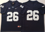 Men's Youth Penn State Nittany Lions Blue #26 Saquon Barkley Colleges Jersey