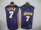 Basketball Jerseys los angeles Lakers #7 odom purple[2011 swingm
