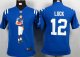 nike youth nfl indianapolis colts #12 luck blue jerseys [portrai