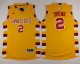 nba cleveland cavaliers #2 kyrie irving gold throwback classic stitched jerseys