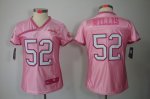 nike women nfl san francisco 49ers #52 willis pink [2012 nike lo
