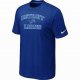 Detroit Lions T-shirts blue