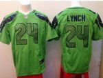 nike nfl seattle seahawks #24 marshawn lynch elite green jerseys