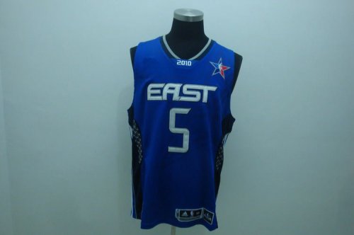 Basketball Jerseys 2010 all star #5 garnett blue