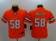 Youth Denver Broncos #58 Von Miller Orange New Color Rush Limited Nike NFL Jerseys