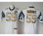 Super Bowl 50th nike nfl carolina panthers #59 kuechly white jer