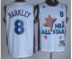 nba 95 all star #8 barkley white jerseys