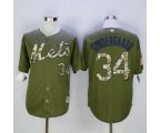 mlb new york mets #34 syndergaard green jerseys [syndergaard]
