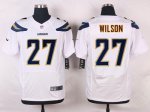 nike san diego chargers #27 wilson white elite jerseys