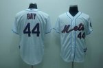 Baseball Jerseys new york mets #44 bay white[cool base]