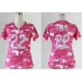 nike women nfl chicago bears #22 matt forte pink [fashion camo]