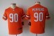nike youth nfl chicago bears #90 peppers orange jerseys [nike li